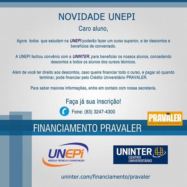 Convênio e Crédito PRAVALER