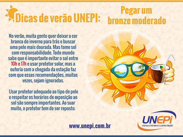 Dicas de Verão UNEPI